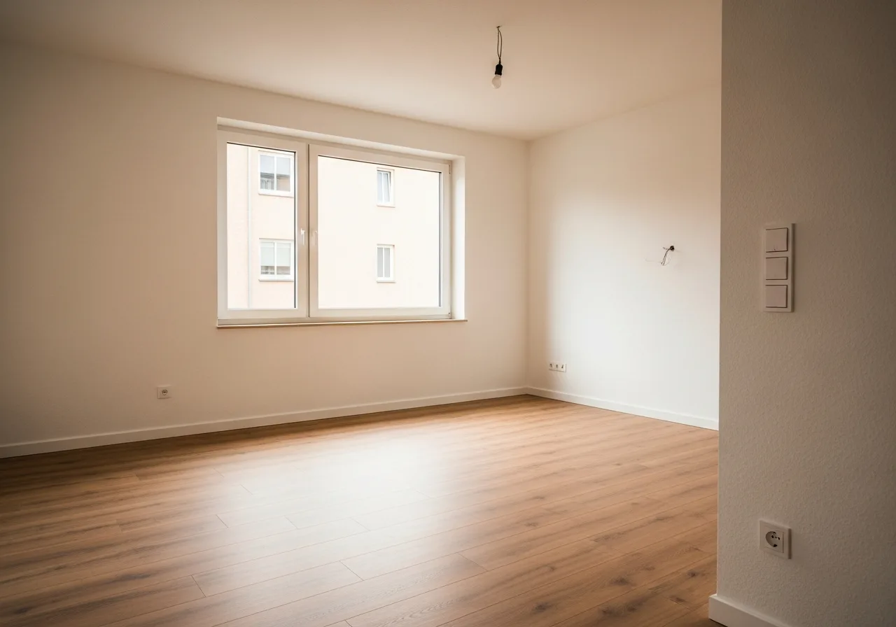 Renovierte Wohnung nach Sanierung